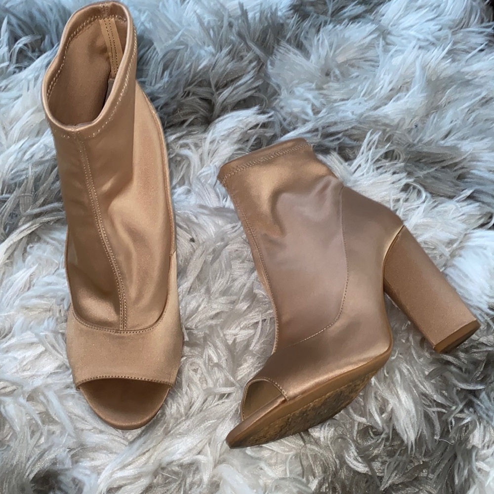 Gianni Bini Open Toe Bootie